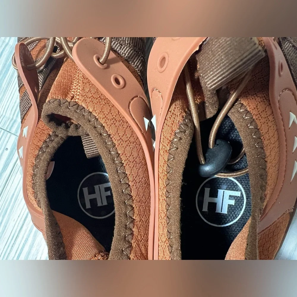 Hike footwear Caspian Adventure Outdoor Non-slip Barefoot Shoes copper men 6/6.5